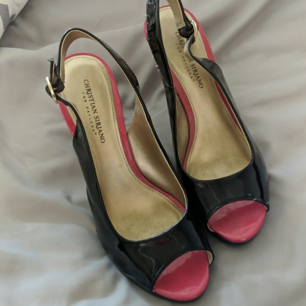 Prep toe heels
